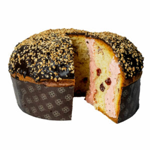 Panettone artigianale amaretti e amarena - immagine 2