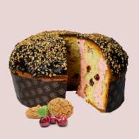 Panettone artigianale amaretti e amarena