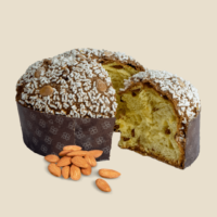 Panettone artigianale mandorlato