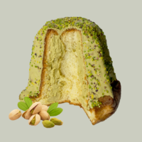 Pandoro artigianale al pistacchio