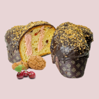 Colomba artigianale amaretti e amarena