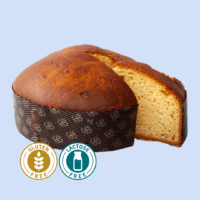 Panettone artigianale senza glutine e senza lattosio